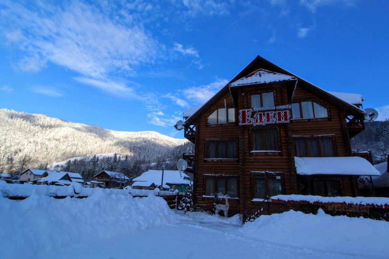 Затишний Готель "Едем" Mykulychyn Buitenkant foto